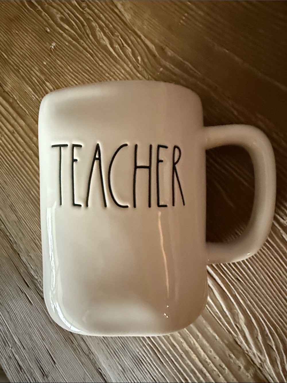 Rae Dunn Teacher mug new